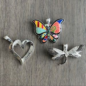 3 Pendants. Great condition.